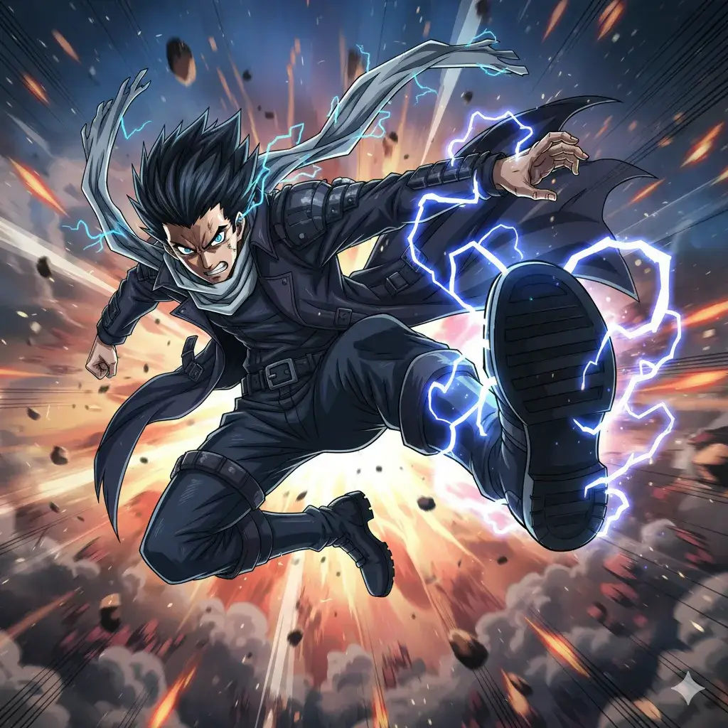 Anime Action Scene