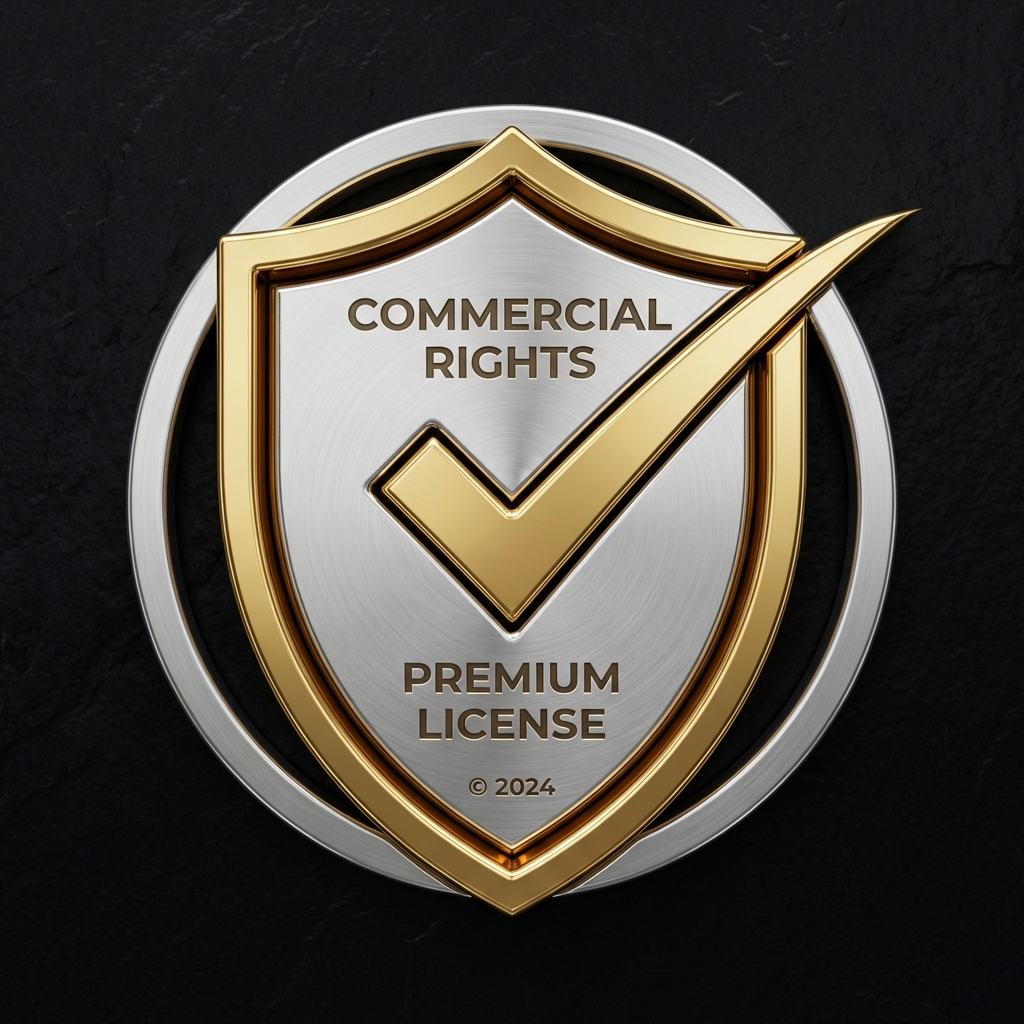 Commercial Rights Badge